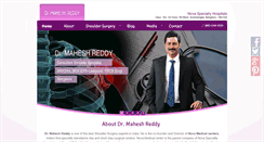 Desktop Screenshot of drmaheshreddy.com
