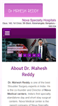 Mobile Screenshot of drmaheshreddy.com
