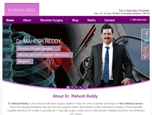 Tablet Screenshot of drmaheshreddy.com